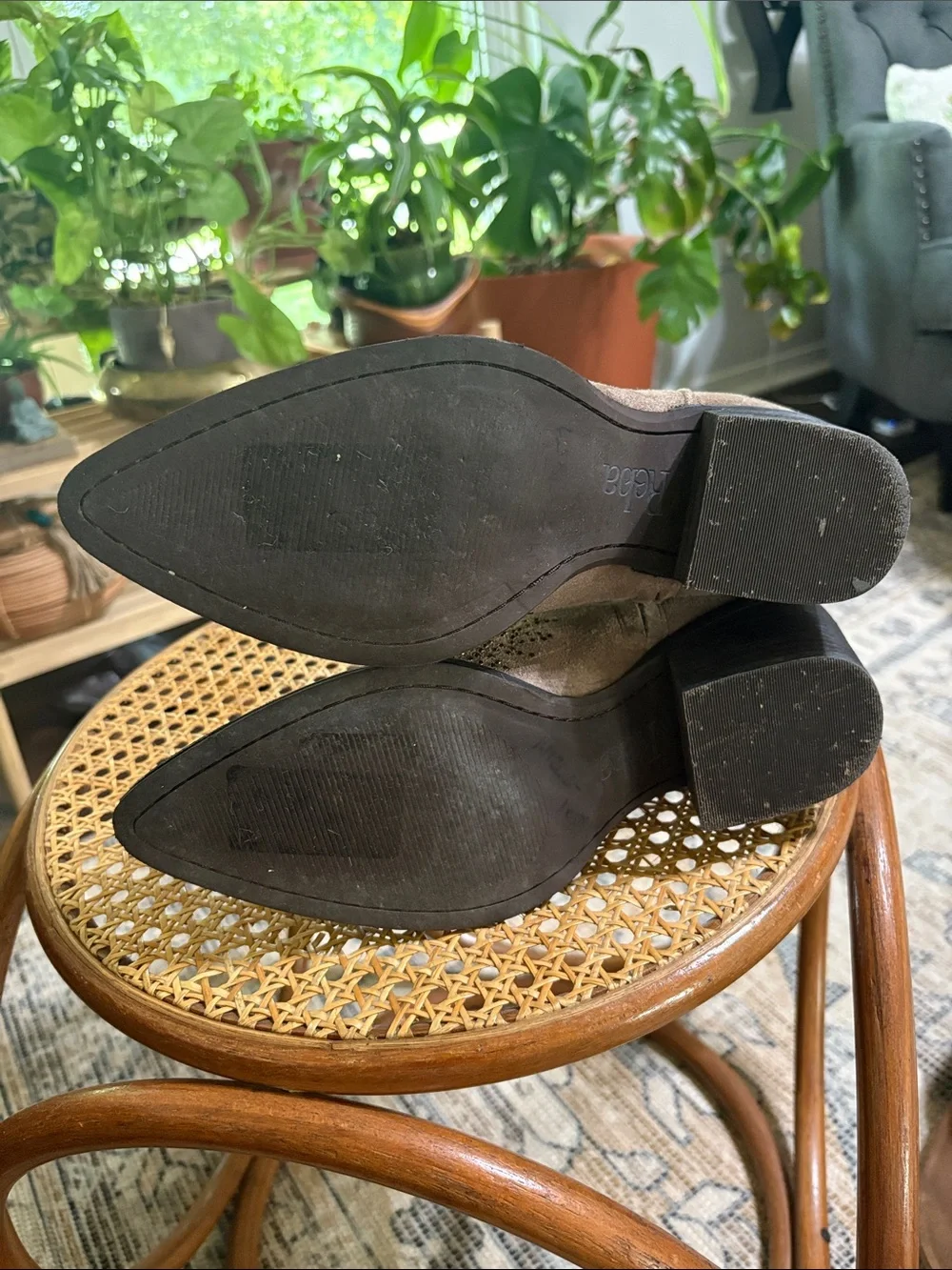 Reba suede ankle  boots. Size 10